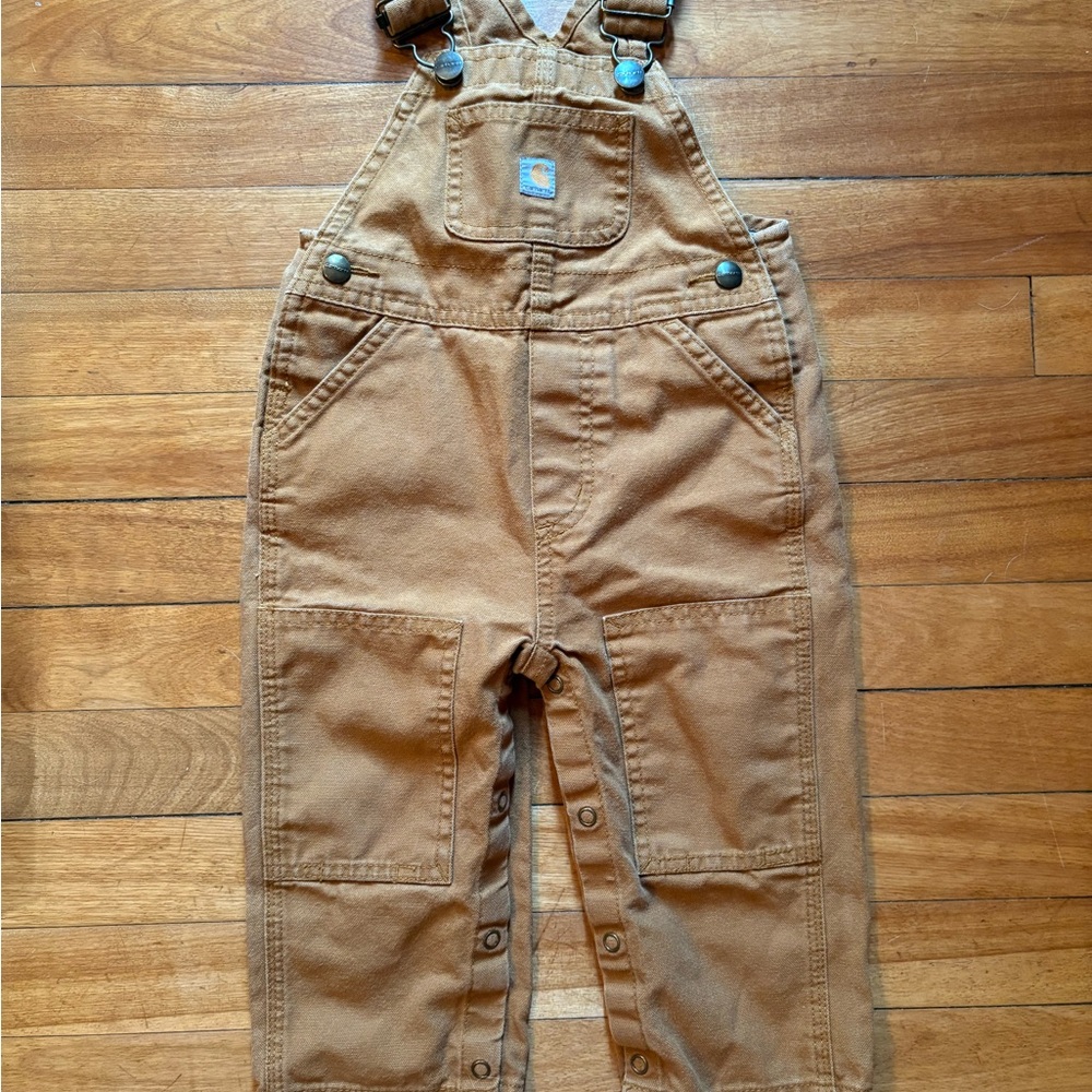 Carhartt Brown Toddler Overalls